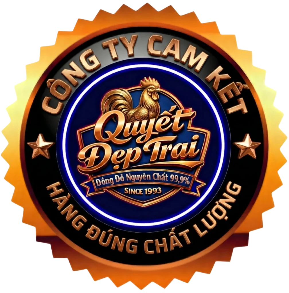 ĐỒNG ĐỎ NGUYÊN CHẤT CỦA CTY – QUYẾT ĐẸP TRAI – ĐẠT CHẤT LƯỢNG 99,9%,ĐÃ ĐƯỢC QUATEST 3 CHỨNG NHẬN !