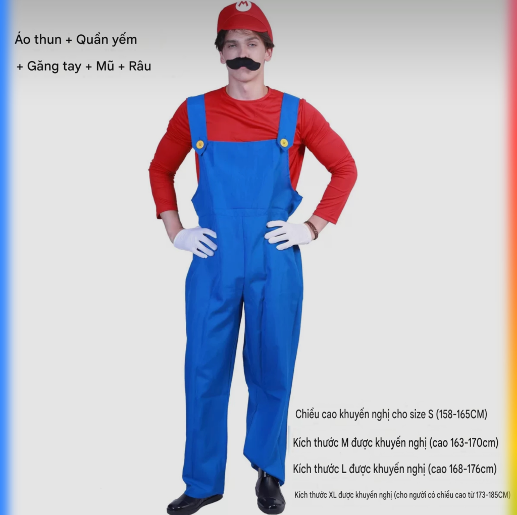 Trang Phục Mario