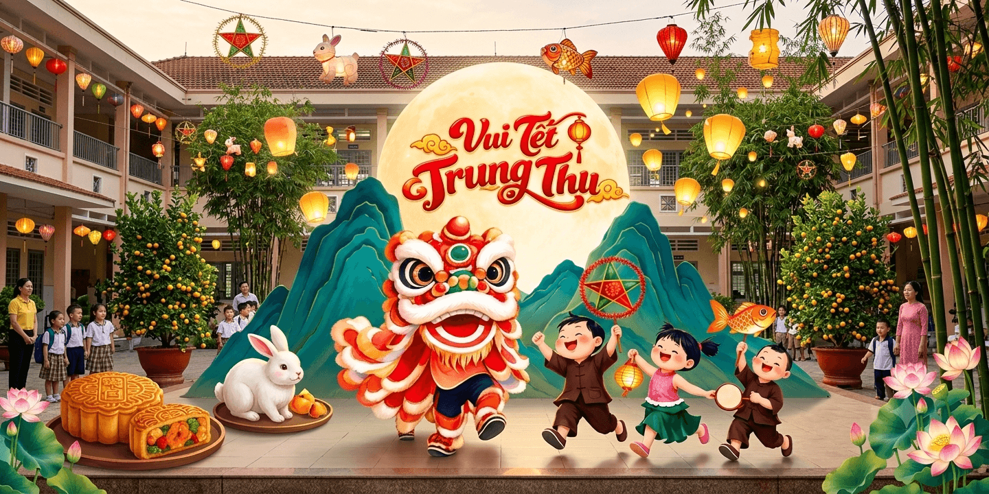 trang trí cổng chào trung thu buôn ma thuột,đắk lắk